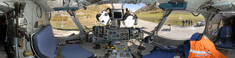 Visite virtuelle cockpit KAMOV KA 32 visite 360°