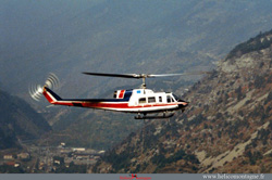 BELL 214 B1 F-GFUT Heliglobe FINET France - La Praz