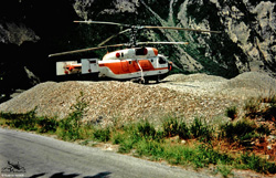 KAMOV  KA32 C Heliglobe finet - RA31015 - Beaune Vallée de la Maurienne 73 - France