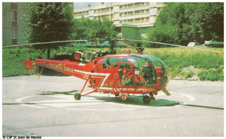 F-ZBAV n° 2252. Lieux : DZ secours St Jean de Maurienne (73)