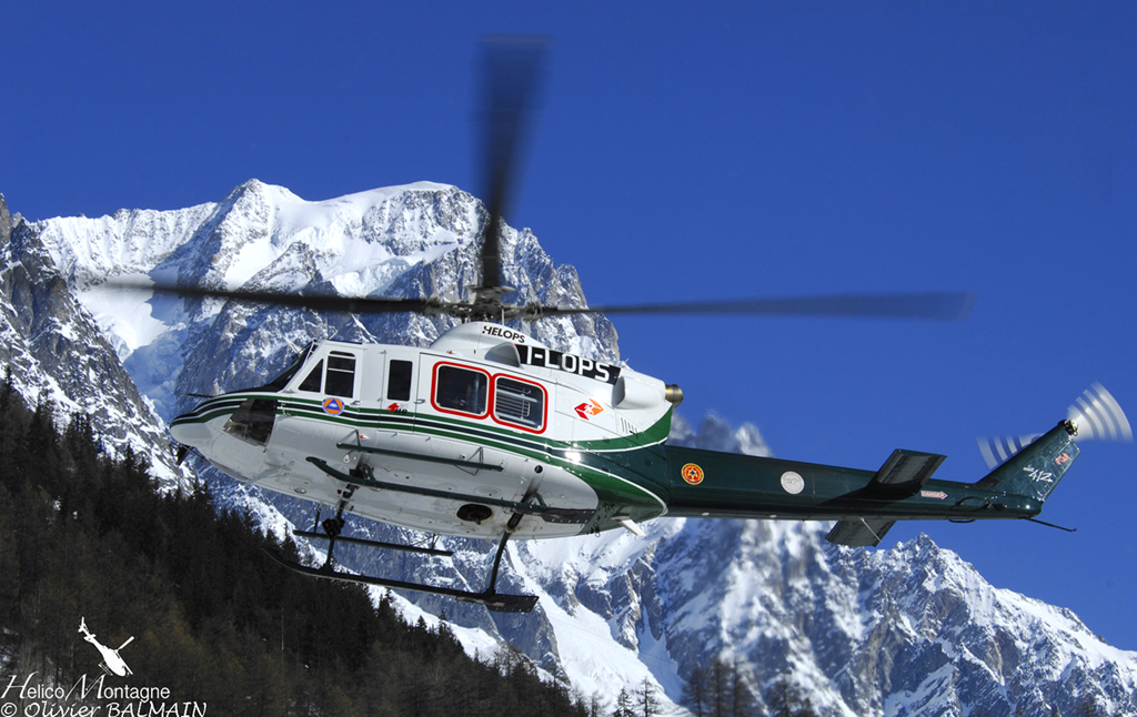BELL 412 EP secours Alpin Italien HELOPS
