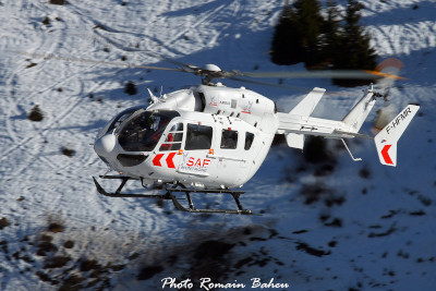 SAF Hlicoptres Secours en Montagne Hlicoptre EC145 C2 code radio Yti