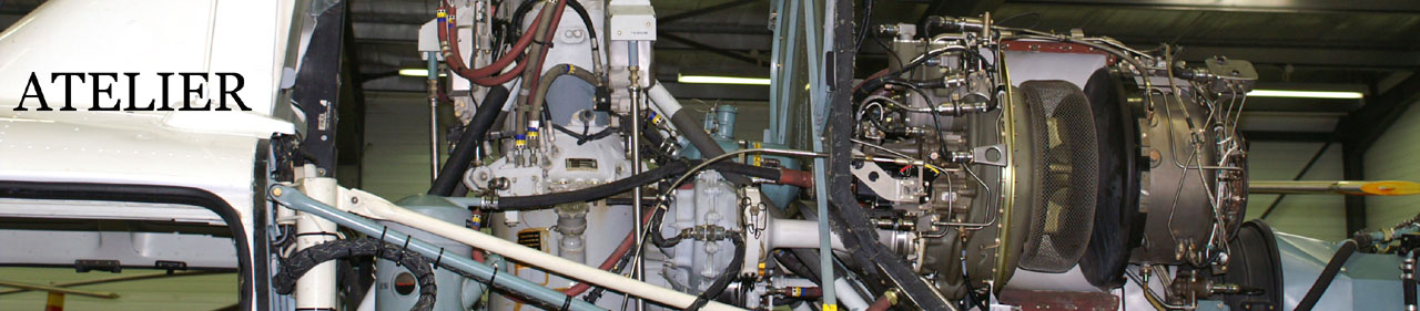 Visite dans un atelier maintenance hélicoptère MRO