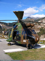 Hélicoptère PUMA SA330 ALAT - Modane Savoie