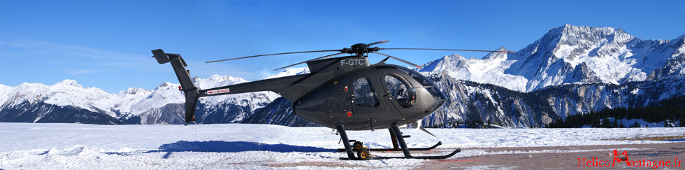 MD 500 e F-GTCT - Heliport Courchevel