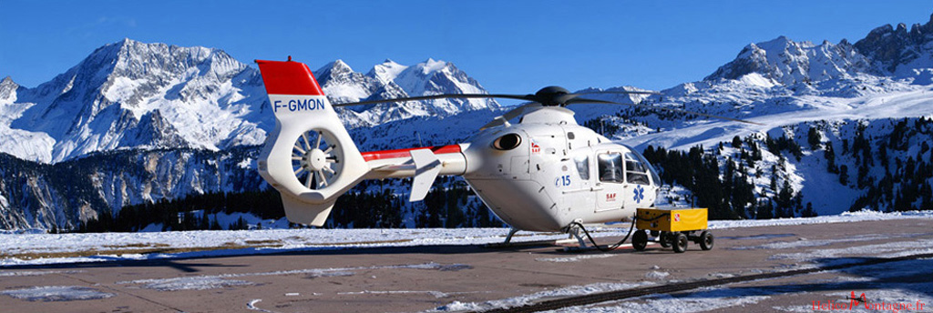 EC135 T2 Secour - Heliport Courchevel