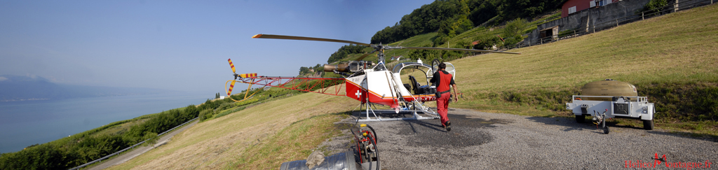 SA 315 B Air Glaciers - Chardonne Suisse