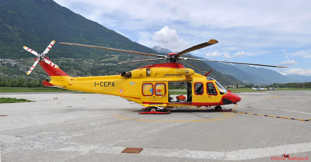 Agusta / Westland AB 139 Elilombarda - Sondrio , Italie