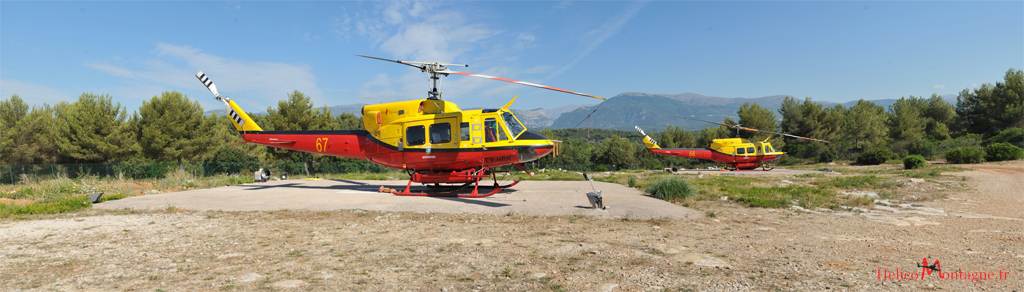 Bell 212 Heliprotection - Sophia Antipolis - France
