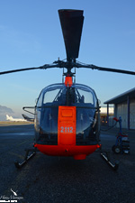 Alouette II SA318 C F-GPKC pos  Chambry LFLB