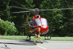 Ecureuil AS350 B3 HB-ZIG au décollage