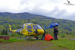 Ecureuil AS350 B3 plus F-HADE MBH et AS350 BA HB-ZPM Swiftcopter