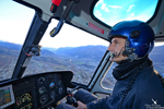 Pilote de l'AS350 B3 HB-ZES Eagle Helicopter Valais