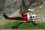 BELL 214 B1 pos sur DZ refuge de la Pra 38