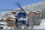 Dpart de l'EC 145 pour d'autres missions