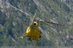 AS 350 B3+ au dcollage pour le Mont-Blanc