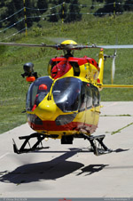 EC 145 scurit civile Dragon 73 au pos