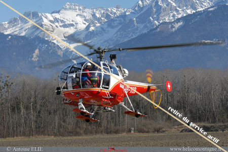 Alouette lll SA 316 B  Air Glacier