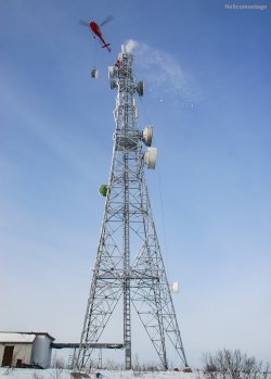Helicopter lifting services - Helicopter assembly antenna 