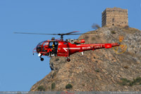 Alouette lll au treuillage