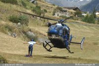 Secouriste PGHM Modane en position Air Sol SAVOIE