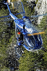 Choucas 73 en mission de recherche secours en montagne Maurienne